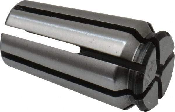 Centaur - 5/64 to 3/32 Inch Collet Capacity, Series 38 AF Collet - 0.56 Inch Overall Diameter, 1.03 Inch Overall Length - Exact Tool & Supply