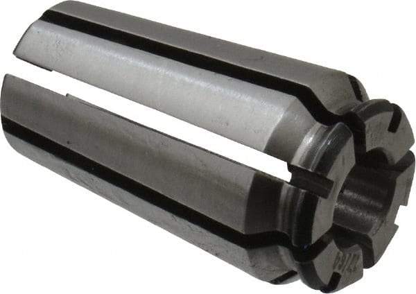 Centaur - 1/4 to 17/64 Inch Collet Capacity, Series 38 AF Collet - 0.56 Inch Overall Diameter, 1.03 Inch Overall Length - Exact Tool & Supply