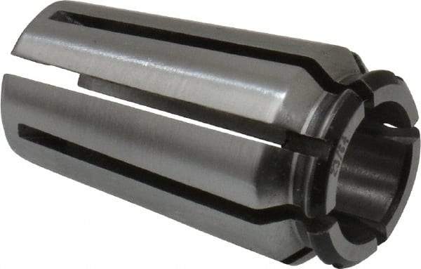 Centaur - 11/32 to 23/64 Inch Collet Capacity, Series 38 AF Collet - 0.56 Inch Overall Diameter, 1.03 Inch Overall Length - Exact Tool & Supply