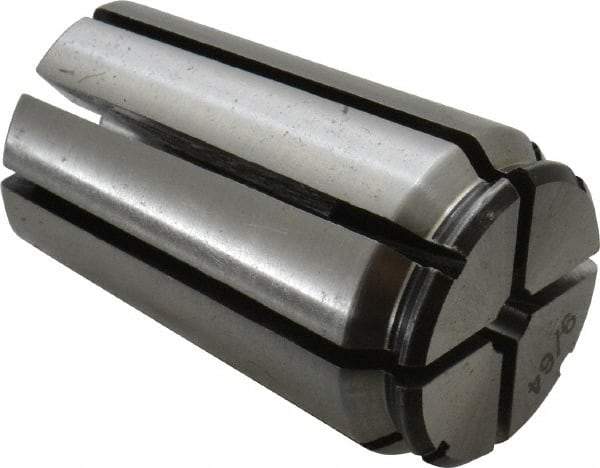 Centaur - 1/8 to 9/64 Inch Collet Capacity, Series 50 AF Collet - 0.72 Inch Overall Diameter, 1.16 Inch Overall Length - Exact Tool & Supply