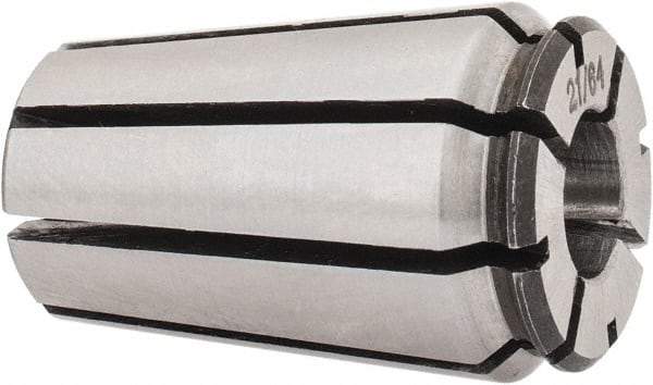 Centaur - 5/16 to 21/64 Inch Collet Capacity, Series 50 AF Collet - 0.72 Inch Overall Diameter, 1.16 Inch Overall Length - Exact Tool & Supply