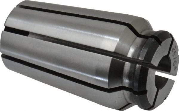 Centaur - 3/8 to 25/64 Inch Collet Capacity, Series 75 AF Collet - 1.13 Inch Overall Diameter, 2.02 Inch Overall Length - Exact Tool & Supply