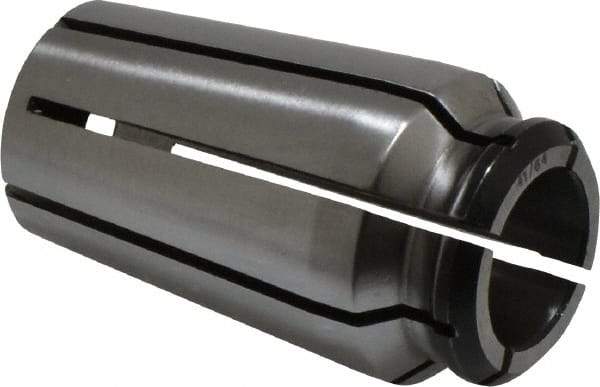 Centaur - 5/8 to 41/64 Inch Collet Capacity, Series 75 AF Collet - 1.13 Inch Overall Diameter, 2.02 Inch Overall Length - Exact Tool & Supply