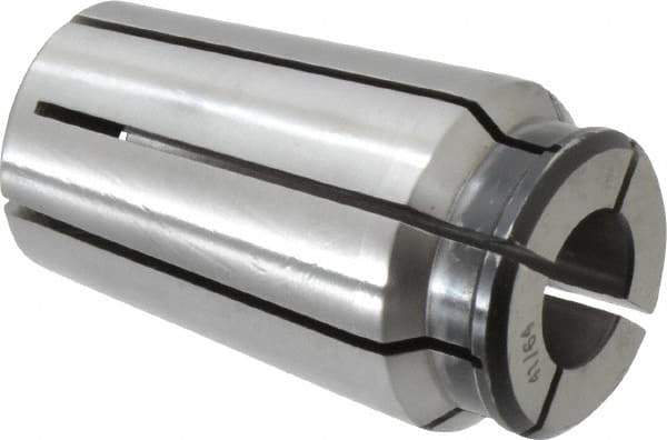 Centaur - 5/8 to 41/64 Inch Collet Capacity, Series 100 AF Collet - 1.45 Inch Overall Diameter, 2-1/2 Inch Overall Length - Exact Tool & Supply