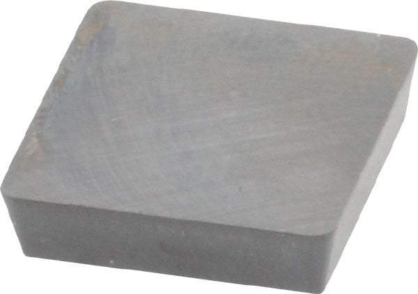 Interstate - SPG422 Grade I22 Carbide Turning Insert - Uncoated, 90° Square, 1/2" Inscr Circle, 1/8" Thick, 1/32" Corner Radius - Exact Tool & Supply