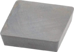 Interstate - SPG422 Grade I22 Carbide Turning Insert - Uncoated, 90° Square, 1/2" Inscr Circle, 1/8" Thick, 1/32" Corner Radius - Exact Tool & Supply
