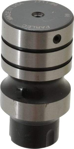 Parlec - 0.141" Tap Shank Diam, 0.11" Tap Square Size, #6 Tap, - 0.7" Projection, 1-1/4" Shank OD, Series Numertap\xAE 700 - Exact Tool & Supply