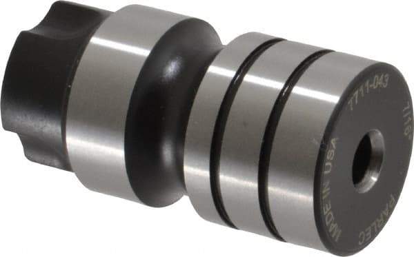 Parlec - 0.323" Tap Shank Diam, 0.242" Tap Square Size, 7/16" Tap, - 0.7" Projection, 1-1/4" Shank OD, Series Numertap\xAE 700 - Exact Tool & Supply