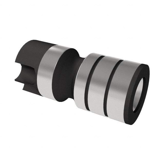 Parlec - 0.59" Tap Shank Diam, 0.442" Tap Square Size, 3/4" Tap, - 0.7" Projection, 1-1/4" Shank OD, Series Numertap\xAE 700 - Exact Tool & Supply