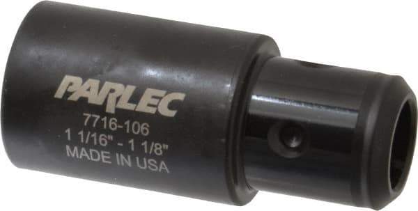 Parlec - 0.896" Tap Shank Diam, 0.672" Tap Square Size, 1-1/16" & 1-1/8" Tap, - 2-1/4" Projection, 1-1/4" Shank OD, Series Numertap 770 - Exact Tool & Supply