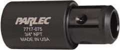 Parlec - 29/32" Tap Shank Diam, 0.679" Tap Square Size, 3/4" Pipe Tap, - 2-1/4" Projection, 1-1/4" Shank OD, Series Numertap 770 - Exact Tool & Supply