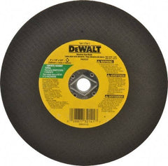 DeWALT - 8" Silicon Carbide Cutoff Wheel - 1/8" Thick, 5/8" Arbor, 7,600 Max RPM, Use with Circular Saws - Exact Tool & Supply