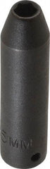 Proto - 1/4" Drive 5mm Deep Impact Socket - 6 Points, 2" OAL - Exact Tool & Supply