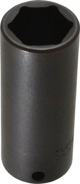 Proto - 3/8" Drive 20mm Deep Impact Socket - 6 Points, 2-3/4" OAL - Exact Tool & Supply