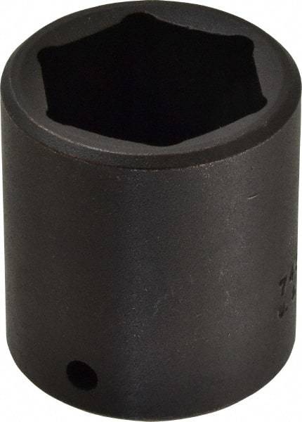 Proto - 1/2" Drive 33mm Standard Impact Socket - 6 Points, 2" OAL - Exact Tool & Supply