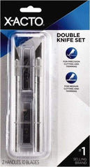 X-ACTO - Hobby Knife Set - 12 Pieces, Includes #1 Knife, #2 Knife & Multiple Blades - Exact Tool & Supply