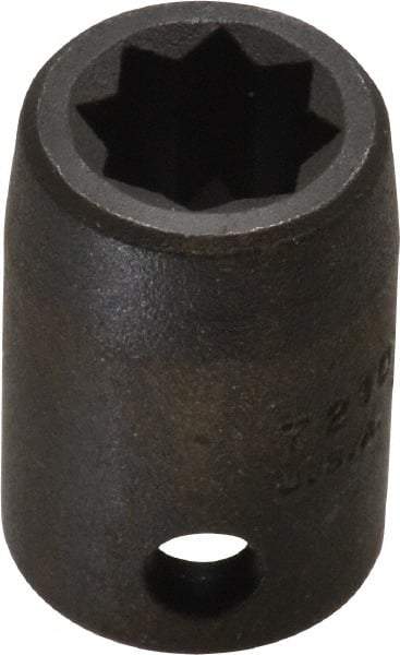 Proto - 3/8" Drive 5/16" Standard Impact Socket - 8 Points, 1" OAL - Exact Tool & Supply