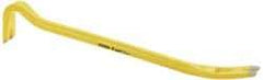 Stanley - 24" OAL Wrecking Bar - 1" Wide, Forged Steel - Exact Tool & Supply