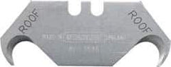Stanley - 70 Piece Carbon Steel Roofing Blade - 1-7/8" OAL, 0.031" Blade Thickness - Exact Tool & Supply