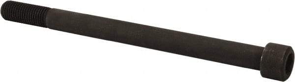 Value Collection - 1-1/8 - 7 UNC Hex Socket Drive, Socket Cap Screw - Alloy Steel, Black Oxide Finish, Partially Threaded, 15" Length Under Head - Exact Tool & Supply