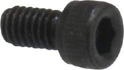 Value Collection - #3-56 UNF Hex Socket Drive, Socket Cap Screw - Alloy Steel, Black Oxide Finish, Fully Threaded, 3/16" Length Under Head - Exact Tool & Supply