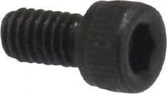 Value Collection - #3-56 UNF Hex Socket Drive, Socket Cap Screw - Alloy Steel, Black Oxide Finish, Fully Threaded, 3/16" Length Under Head - Exact Tool & Supply