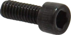 Value Collection - #4-48 UNF Hex Socket Drive, Socket Cap Screw - Alloy Steel, Black Oxide Finish, Fully Threaded, 5/16" Length Under Head - Exact Tool & Supply