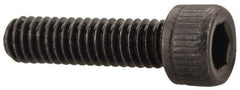 Value Collection - #4-48 UNF Hex Socket Drive, Socket Cap Screw - Alloy Steel, Black Oxide Finish, Fully Threaded, 7/16" Length Under Head - Exact Tool & Supply