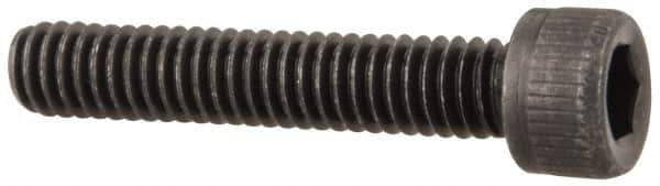 Value Collection - #4-48 UNF Hex Socket Drive, Socket Cap Screw - Alloy Steel, Black Oxide Finish, Fully Threaded, 5/8" Length Under Head - Exact Tool & Supply