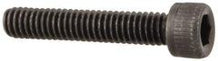 Value Collection - #4-48 UNF Hex Socket Drive, Socket Cap Screw - Alloy Steel, Black Oxide Finish, Fully Threaded, 5/8" Length Under Head - Exact Tool & Supply