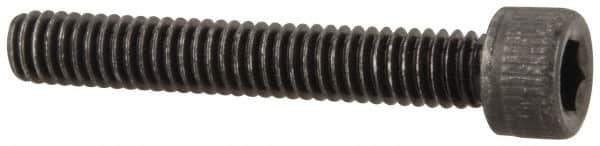Value Collection - #4-48 UNF Hex Socket Drive, Socket Cap Screw - Alloy Steel, Black Oxide Finish, Fully Threaded, 3/4" Length Under Head - Exact Tool & Supply
