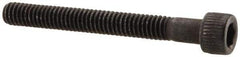 Value Collection - #4-48 UNF Hex Socket Drive, Socket Cap Screw - Alloy Steel, Black Oxide Finish, Partially Threaded, 1" Length Under Head - Exact Tool & Supply