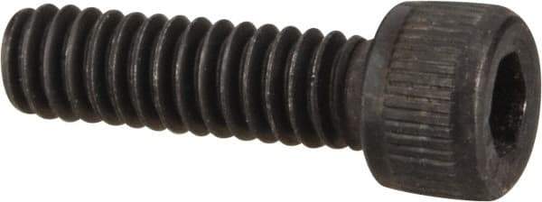 Value Collection - #5-40 UNC Hex Socket Drive, Socket Cap Screw - Alloy Steel, Black Oxide Finish, Fully Threaded, 7/16" Length Under Head - Exact Tool & Supply