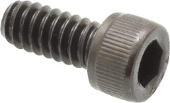 Value Collection - #10-24 UNC Hex Socket Drive, Socket Cap Screw - Alloy Steel, Black Oxide Finish, Fully Threaded, 7/16" Length Under Head - Exact Tool & Supply