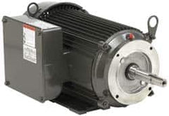 US Motors - 1.5 hp, TEFC Enclosure, Auto Thermal Protection, 3,450 RPM, 115/208-230 & 110/220 Volt, 60 Hz, Industrial Electric AC/DC Motor - Exact Tool & Supply