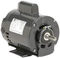 US Motors - 3/4 hp, ODP Enclosure, Auto Thermal Protection, 1,725 RPM, 100-120/200-240 Volt, 60/50 Hz, Single Phase Capacitor Start-Cap Run Motor - Exact Tool & Supply