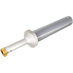 Iscar - MG, Internal, Neutral, 2.3mm Max Depth of Cut, 0.5 to 3mm Groove Width, Indexable Grooving Tool Holder - GIQ. 11.. Insert Compatibility, 12mm Shank Width, 92.5mm OAL, Through Coolant - Exact Tool & Supply