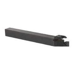 Kennametal - A3SC, Right Hand Cut, 0.79" Max Workpc Diam, A2022... Insert, Indexable Cutoff Toolholder - 0.3937 Max Depth of Cut, 1/2" Shank Width, 1/2" Shank Height, 127mm OAL - Exact Tool & Supply