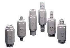 Specialty Mfr - 1/8" PVC Check Valve - Inline, FNPT x FNPT, 125 WOG - Exact Tool & Supply