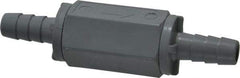 Specialty Mfr - 3/8" PVC Check Valve - Inline, Barb x Barb, 125 WOG - Exact Tool & Supply
