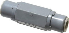 Specialty Mfr - 3/8" PVC Check Valve - Inline, Push To Connect x Push To Connect, 125 WOG - Exact Tool & Supply