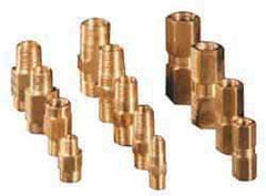 Specialty Mfr - 1/8" Brass Check Valve - Inline, FNPT x MNPT, 500 WOG - Exact Tool & Supply