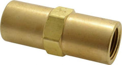 Specialty Mfr - 3/8" Brass Check Valve - Inline, FNPT x FNPT, 500 WOG - Exact Tool & Supply