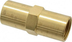 Specialty Mfr - 3/4" Brass Check Valve - Inline, FNPT x FNPT, 500 WOG - Exact Tool & Supply