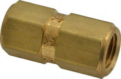 Specialty Mfr - 1/4" Brass Check Valve - Inline, FNPT x FNPT, 1,200 WOG - Exact Tool & Supply