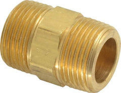 Specialty Mfr - 3/4" Brass Check Valve - Inline, MNPT x MNPT, 1,200 WOG - Exact Tool & Supply