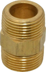 Specialty Mfr - 3/4" Brass Check Valve - Inline, MNPT x MNPT, 1,200 WOG - Exact Tool & Supply