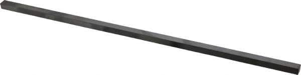 Made in USA - 1/4 Inch Thick x 1/4 Inch Wide x 12 Inch Long, Rectangular Carbide Blank - Rectangular - Exact Tool & Supply