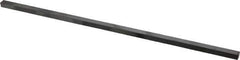 Made in USA - 1/4 Inch Thick x 1/4 Inch Wide x 12 Inch Long, Rectangular Carbide Blank - Rectangular - Exact Tool & Supply