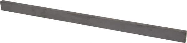 Made in USA - 1/4 Inch Thick x 5/8 Inch Wide x 12 Inch Long, Rectangular Carbide Blank - Rectangular - Exact Tool & Supply